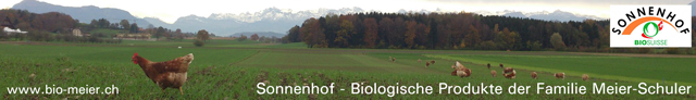 Sonnenhof – Biologische Produkte der Familie Meier-Schuler